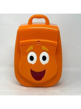 DORA Singing Backpack 2005 Talking Go Diego Rescue Orange